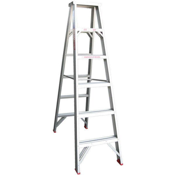 INDALEX 1.8m 135kg Tradesman Double-Sided Aluminium Step Ladder
