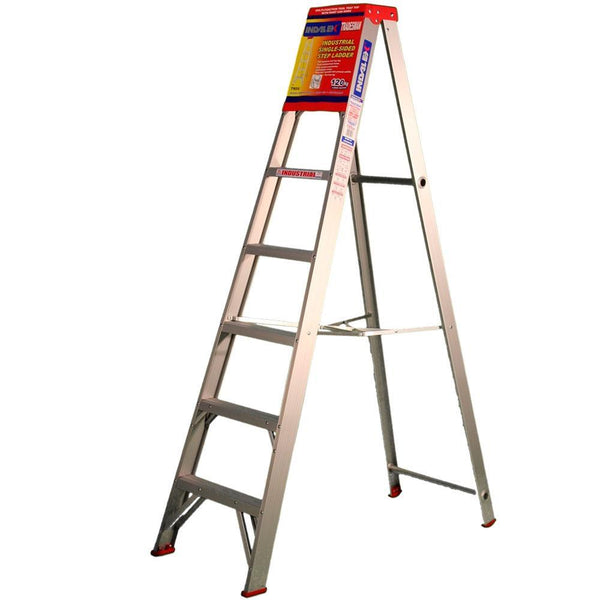 INDALEX 2.1m 120kg Tradesman Single-Sided Aluminium Step Ladder
