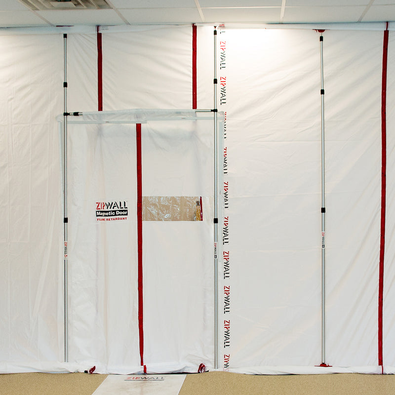Zip Wall Magnetic Dust Barrier Door Kit (ZMD47)