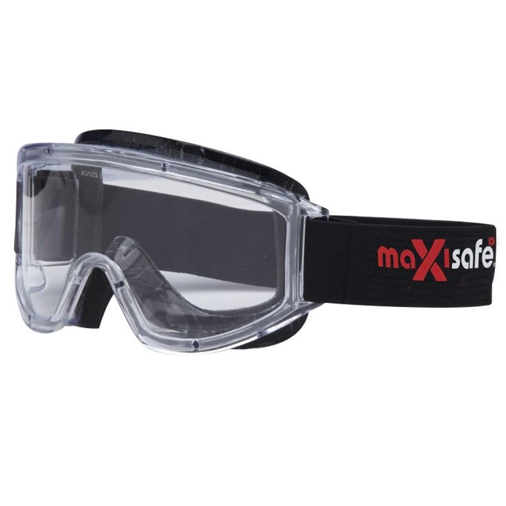 Maxisafe Maxi Goggles with Anti-Fog - Clear Lens