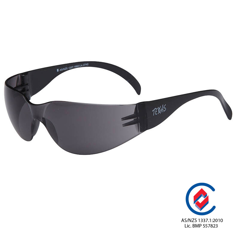 Maxisafe TEXAS Safety Glasses Smoke Lens