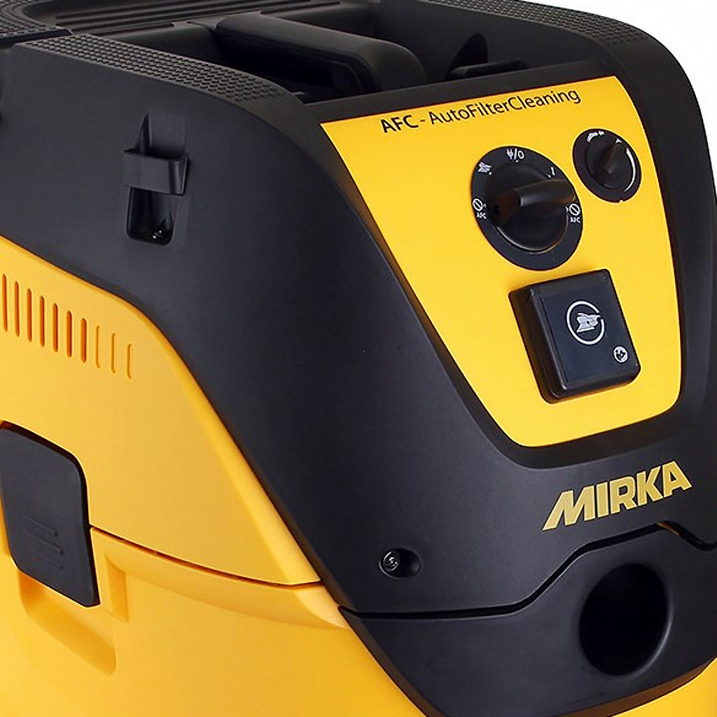 Mirka DEROS 650CV Direct-electric Random Orbital Sander and Mirka Dust Extractor Range