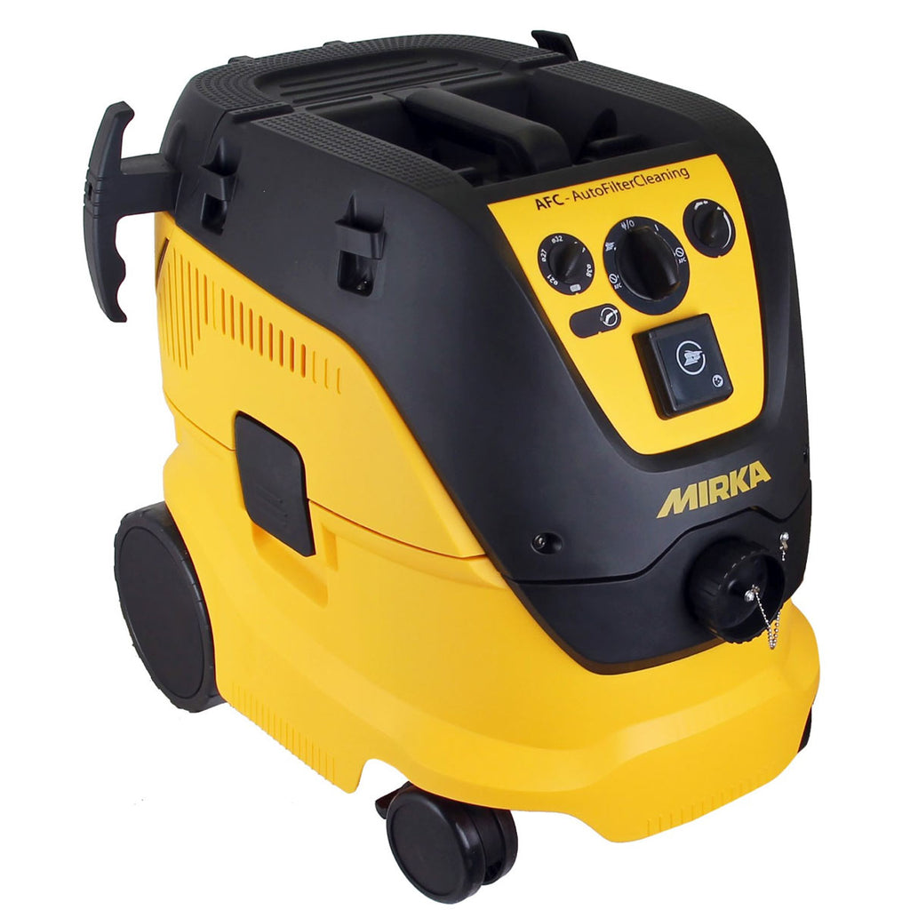 Mirka DEROS 650CV Direct-electric Random Orbital Sander and Mirka Dust Extractor Range