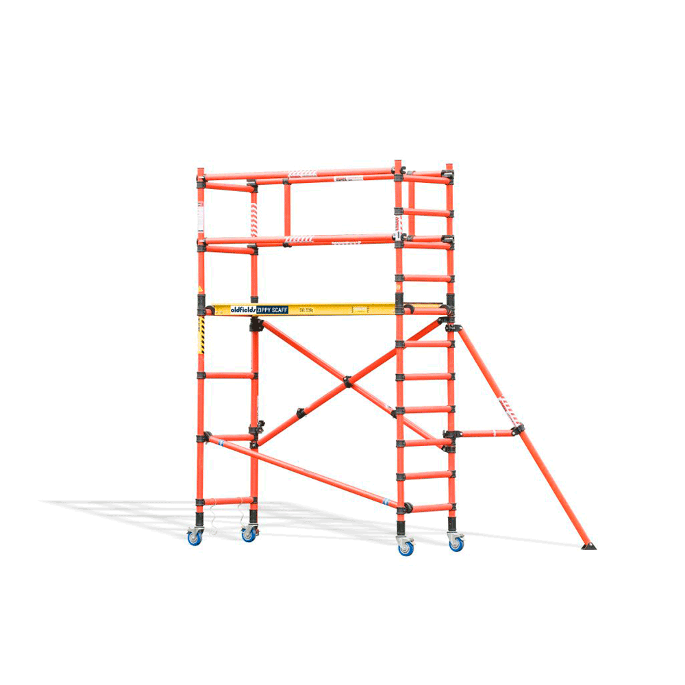 Oldfields Fibreglass Folding Scaffold & Guardrail Extension Pack