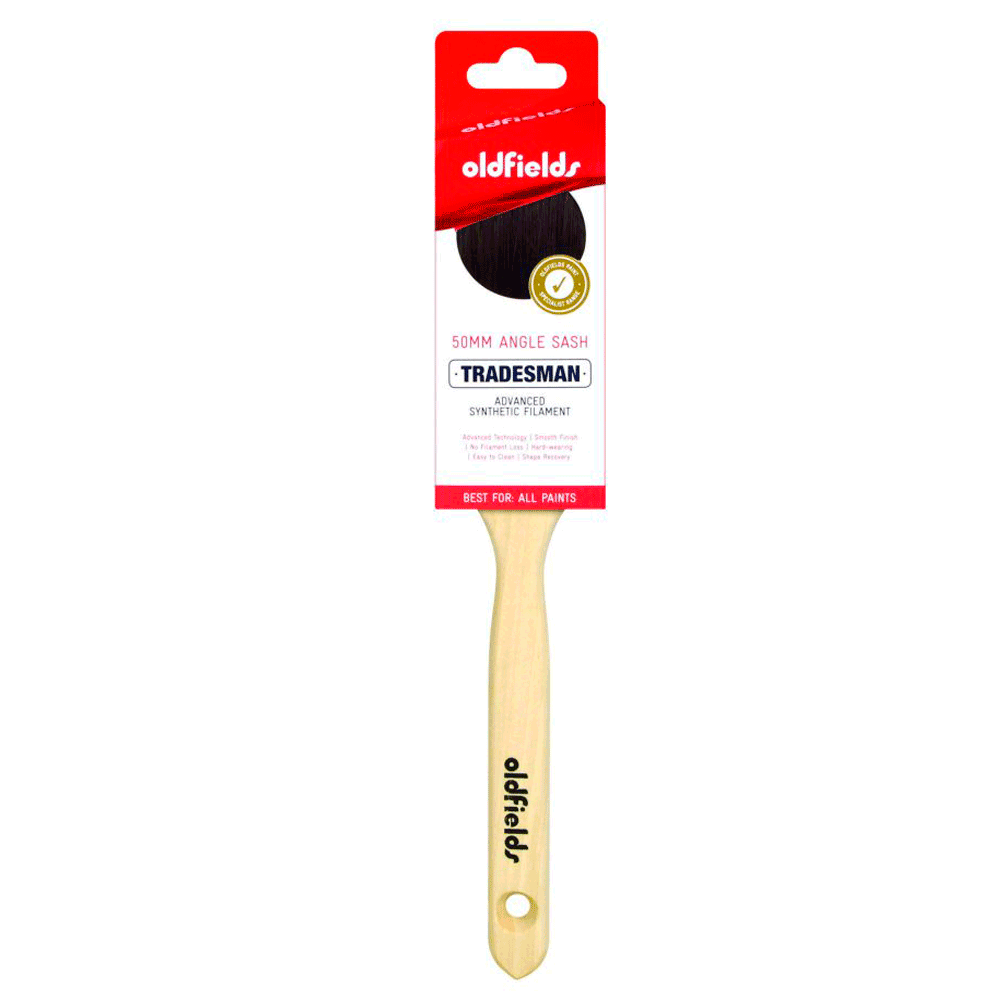Oldfields Tradesman Synthetic Angled Sash Cutter
