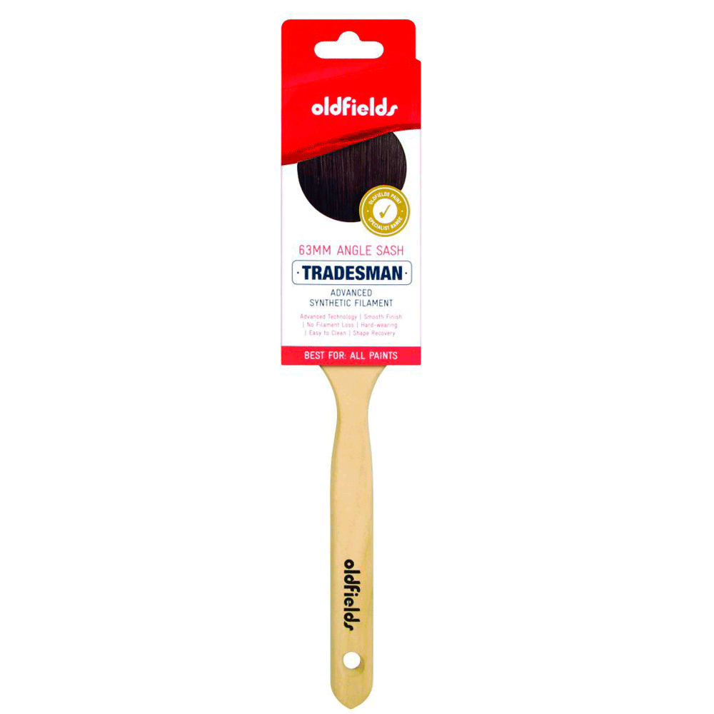 Oldfields Tradesman Synthetic Angled Sash Cutter