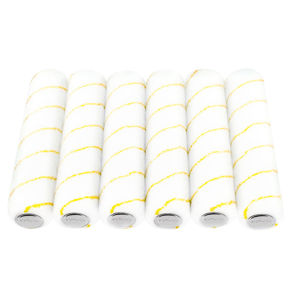 6 in. x 1/2 in. Mini High Density Foam Paint Roller Covers (10-Pack )