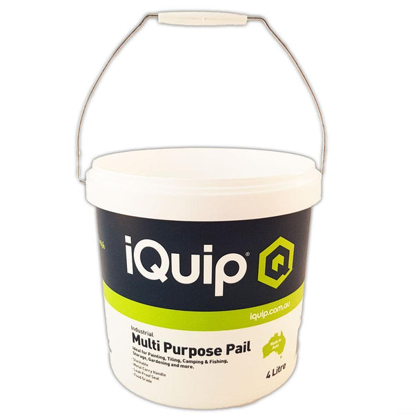 iQuip 4L Plastic Muli-Purpose Pail