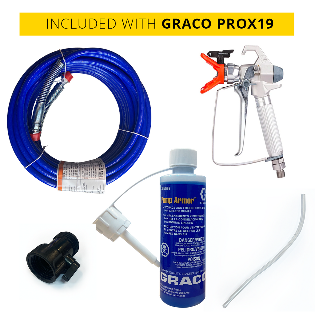 Graco Magnum ProX19 Electric Airless Paint Sprayer Special Offer Hi-Boy (17H210)