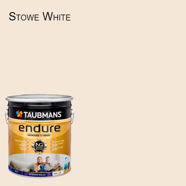 Taubmans Endure Matt  - 10L - Interior Wall Paint  124100/10L