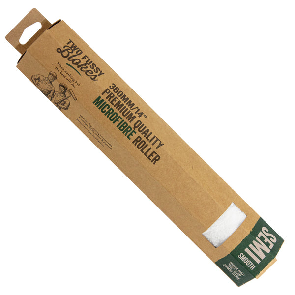 TWO FUSSY BLOKES 360mm Microfibre Paint Roller 10mm Nap