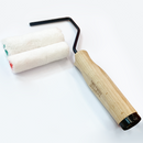 TWO FUSSY BLOKES Mini Paint Roller Frame with 2 Microfibre Rollers
