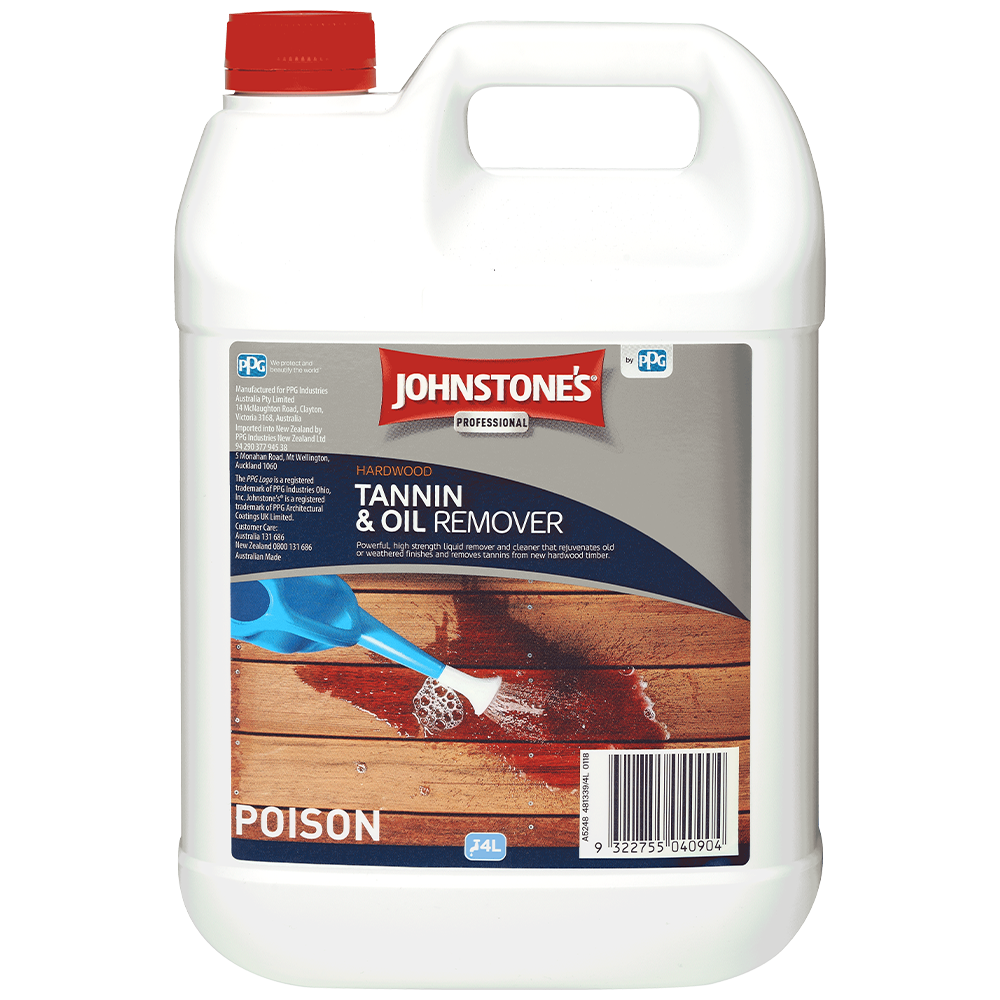 Johnstone's Professional Hardwood Tannin and Oil Remover