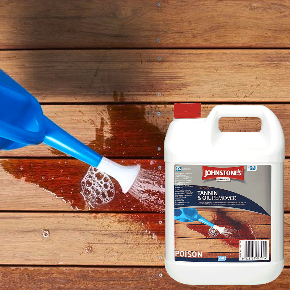 Johnstone's Professional Hardwood Tannin and Oil Remover