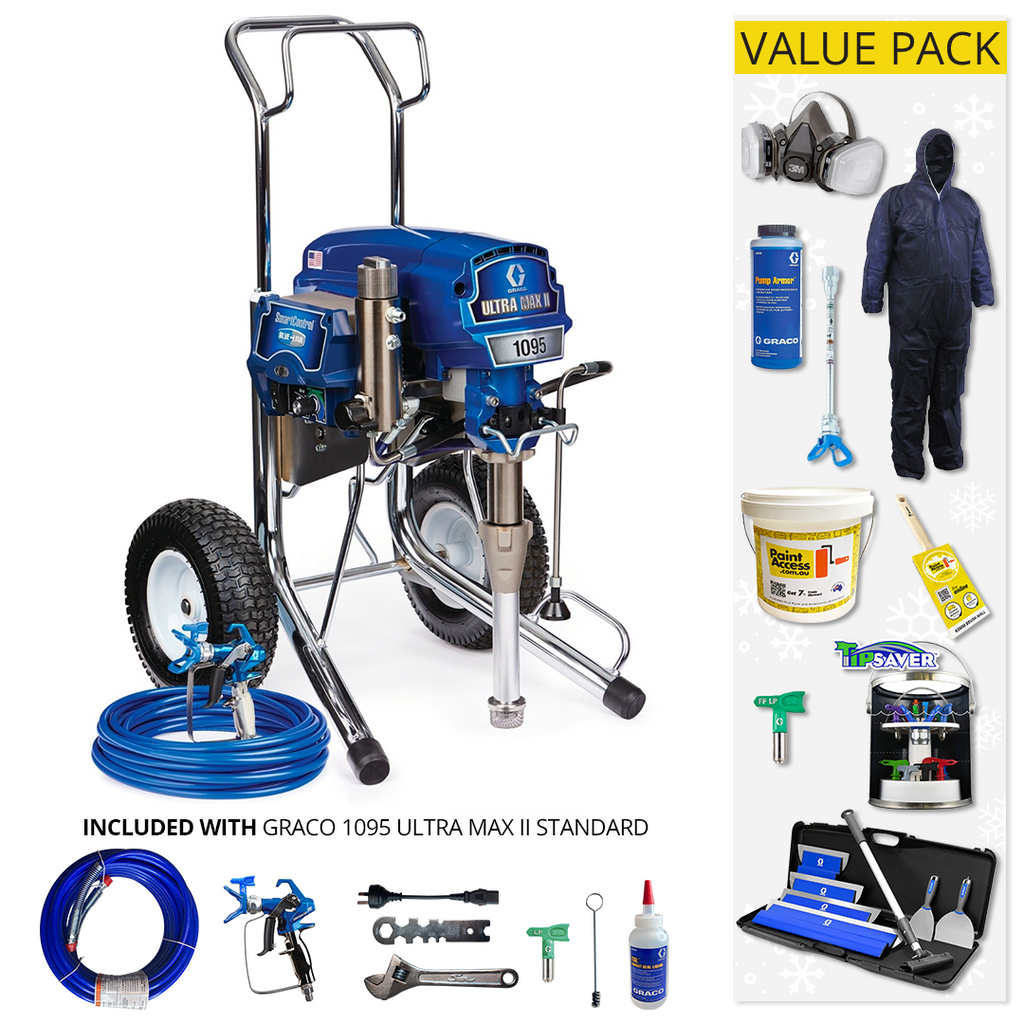 Graco Ultra Max II 1095 Electric Airless Sprayer - Standard/IronMan/ProContractor