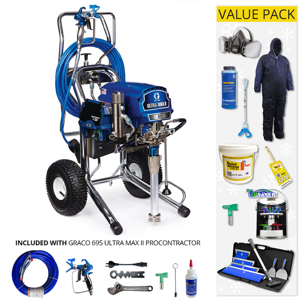 Graco Ultra Max II 695 Electric Airless Sprayer - Pro Contractor