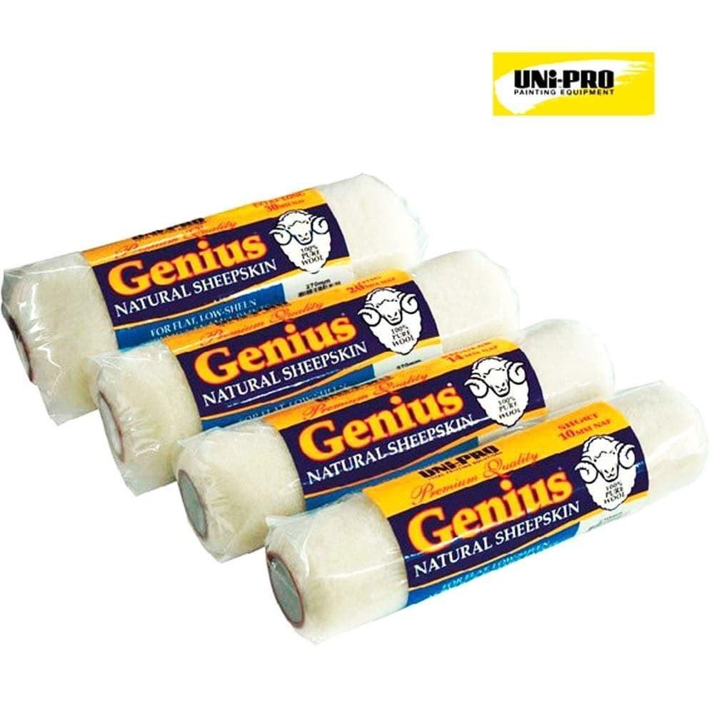 Uni-Pro Genius 270mm Sheepskin Roller Covers