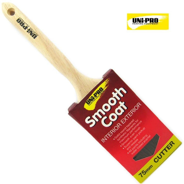 Uni-Pro Smooth Coat Synthetic Sash Cutter Paint Brush