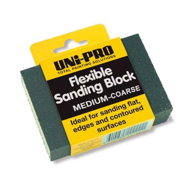 Uni-Pro Flexible Sanding Blocks (Medium-Coarse / Medium-Fine)