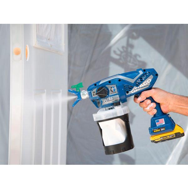 Graco Ultra Cordless Paint Sprayer with DeWalt Battery (17N221) with Value Pack