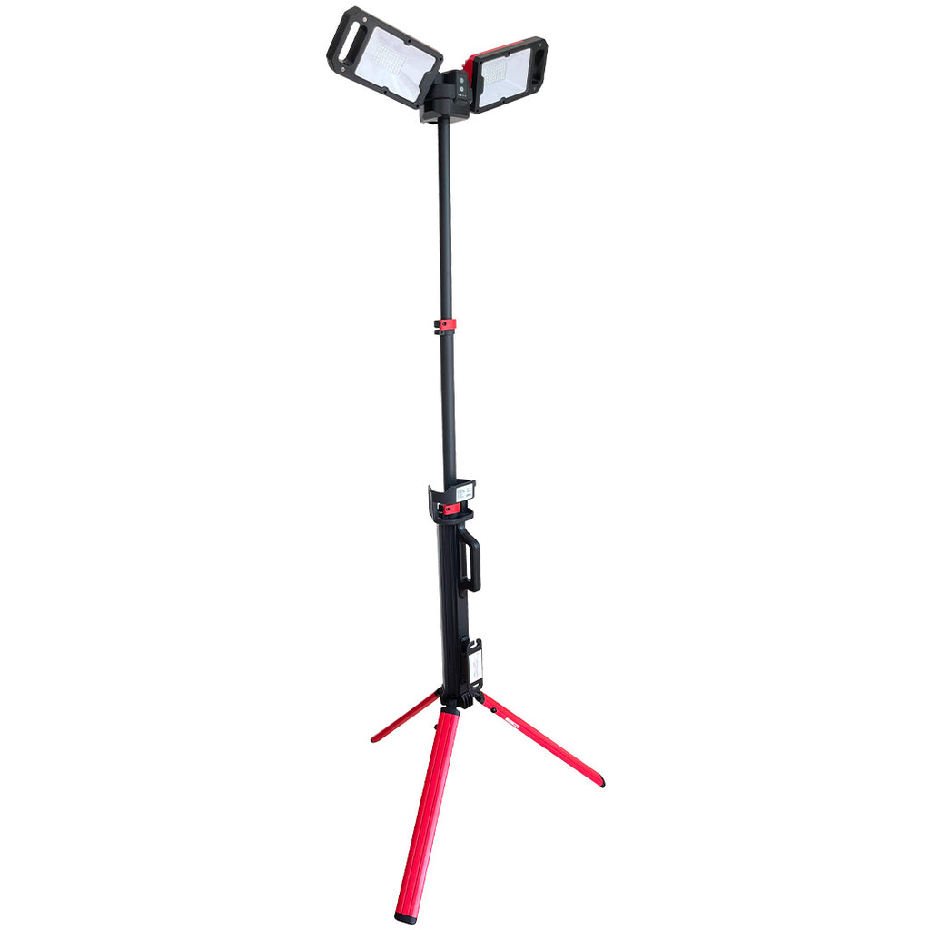 Wallboard Tools Extendable Dual-Headed LED Work Light WBT 905500