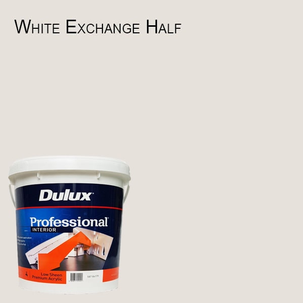 white exchange half