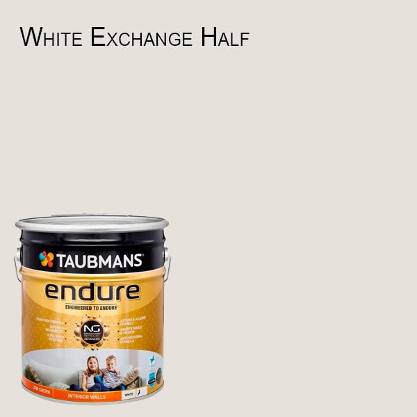Taubmans Endure Low Sheen White - 15L - Interior Wall Paint 124200/15L