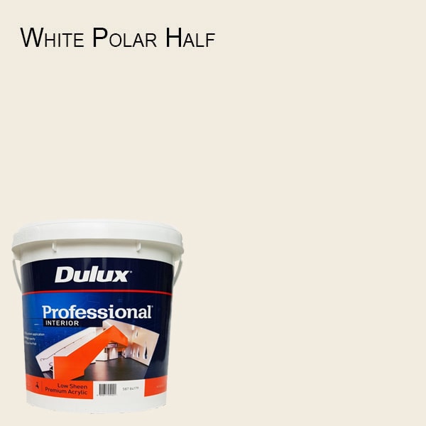 white polar half