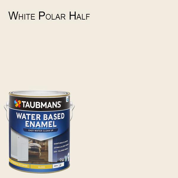 Taubmans Water Based Enamel Gloss White - 4L - 121610/4L