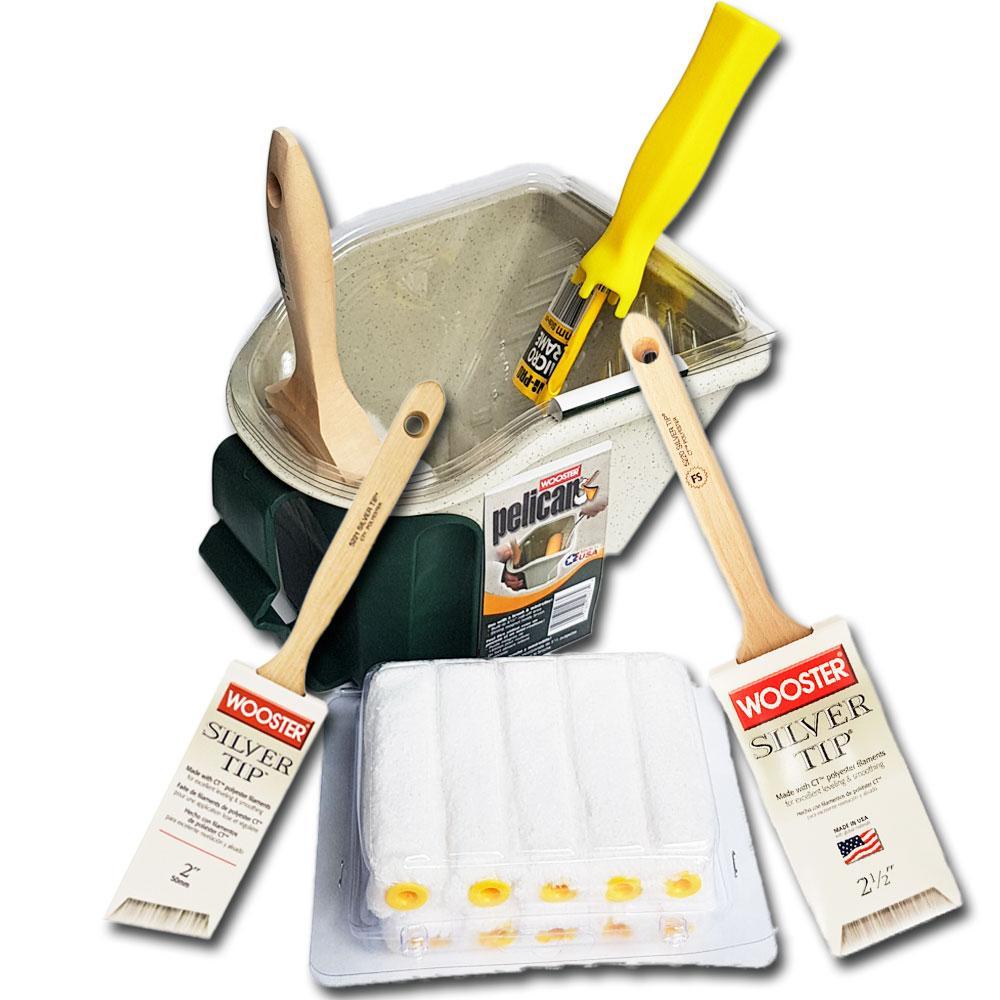 Wooster Pelican Brushes and Rollers Pack
