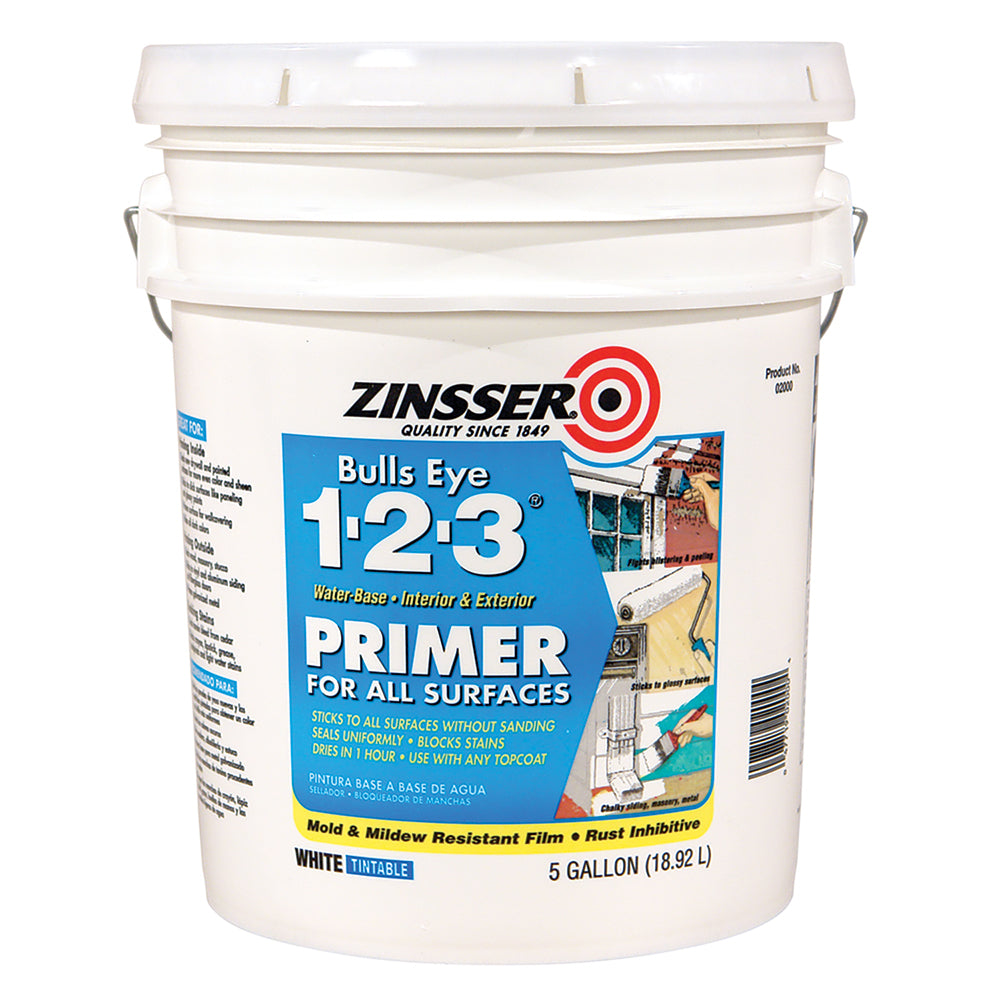 Zinsser Bulls Eye 1-2-3 Undercoat Primer-Sealer Stain Killer Range