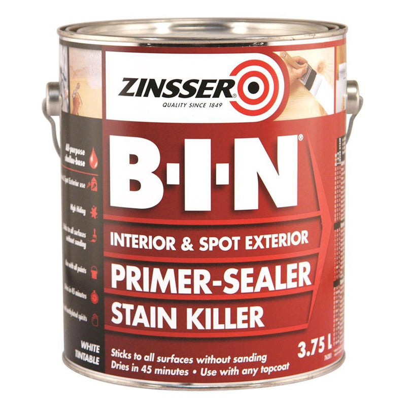 Zinsser B-I-N Primer-Sealer Stain Killer All Sizes