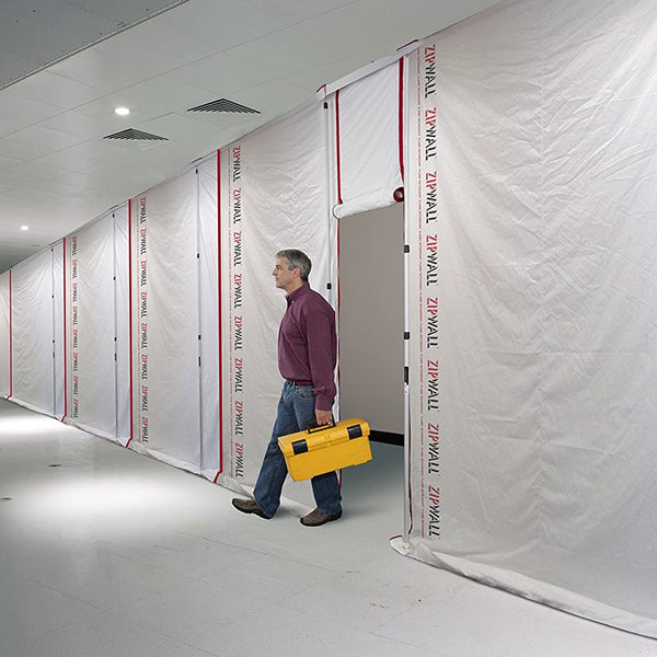 Residential and Commercial Painting - ZipWall Dust Barrier System