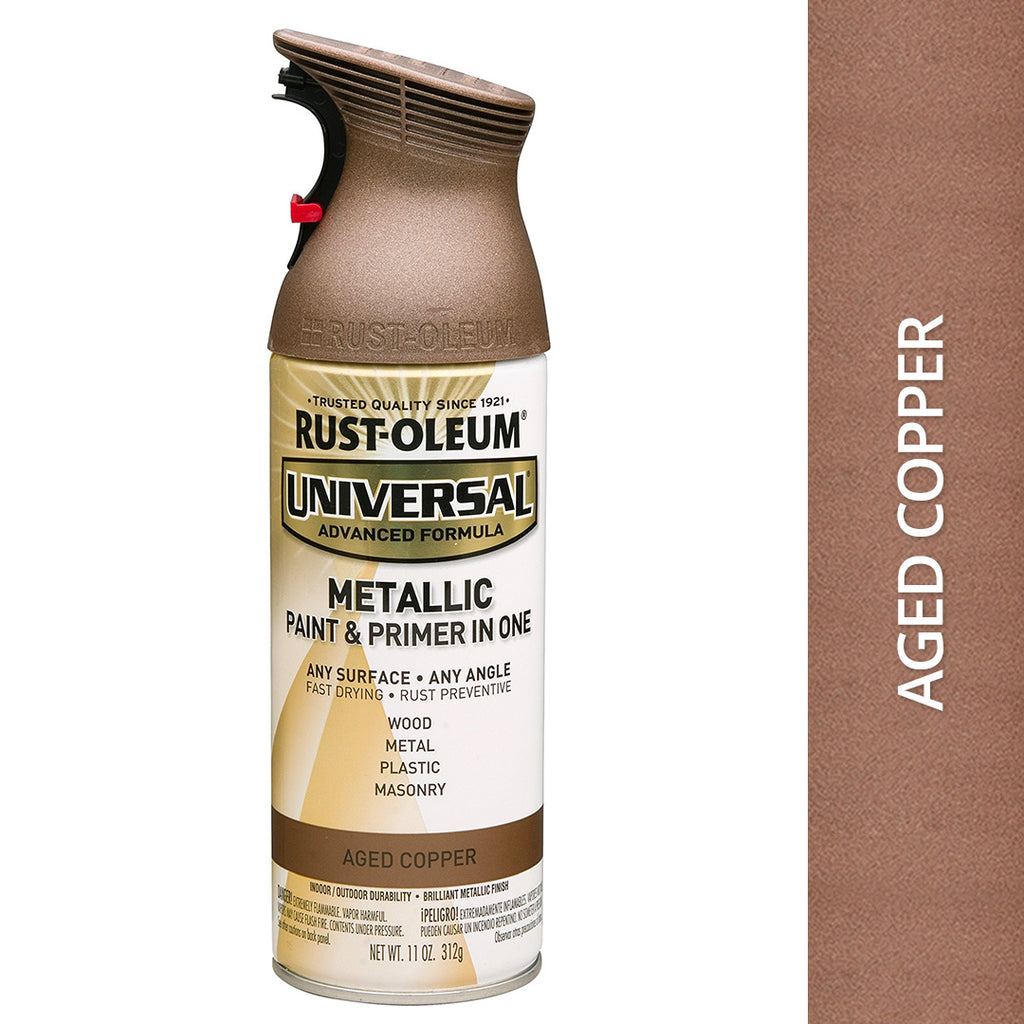 Rust-Oleum Universal Metallic and Flat Metallic Spray Paint Range