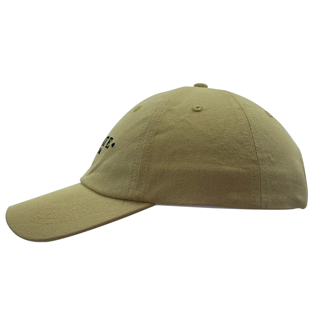 Ornate Beige Dad Cap