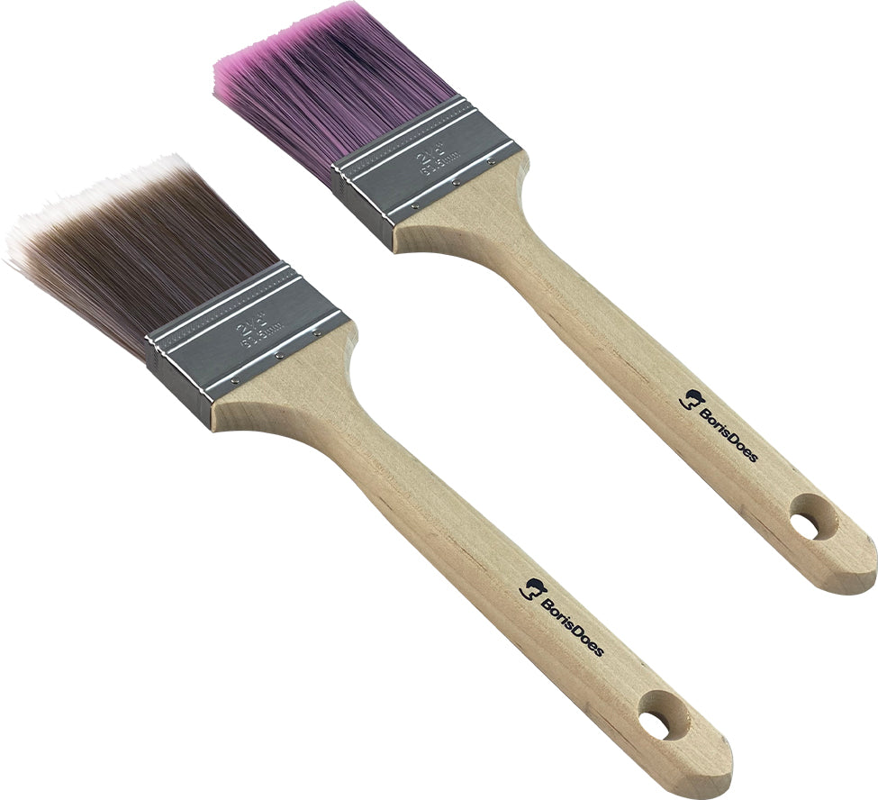 PaintAccess 63mm Wall Brush White or Pink Filament