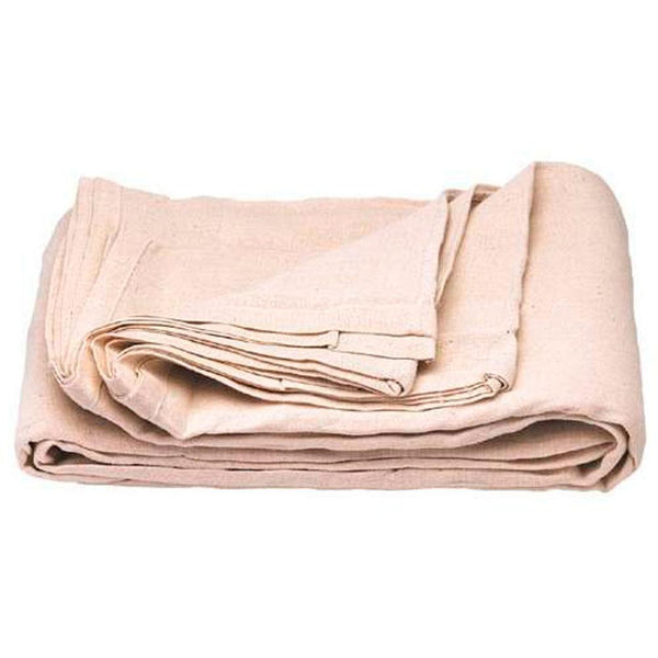 thebest Heavy Duty Drop Cloth 8oz 12 x 5ft - 3.66x1.52m Box of 10 [Special]