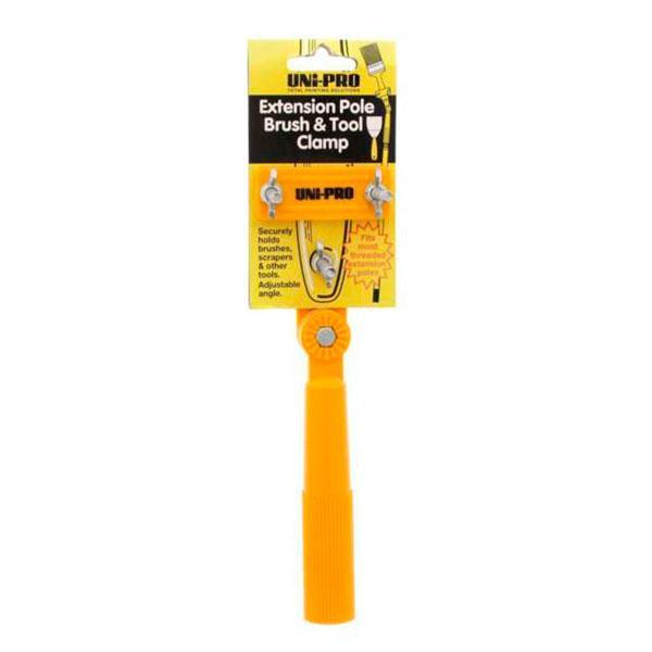 Uni-Pro Extension Pole Brush & Tool Clamp