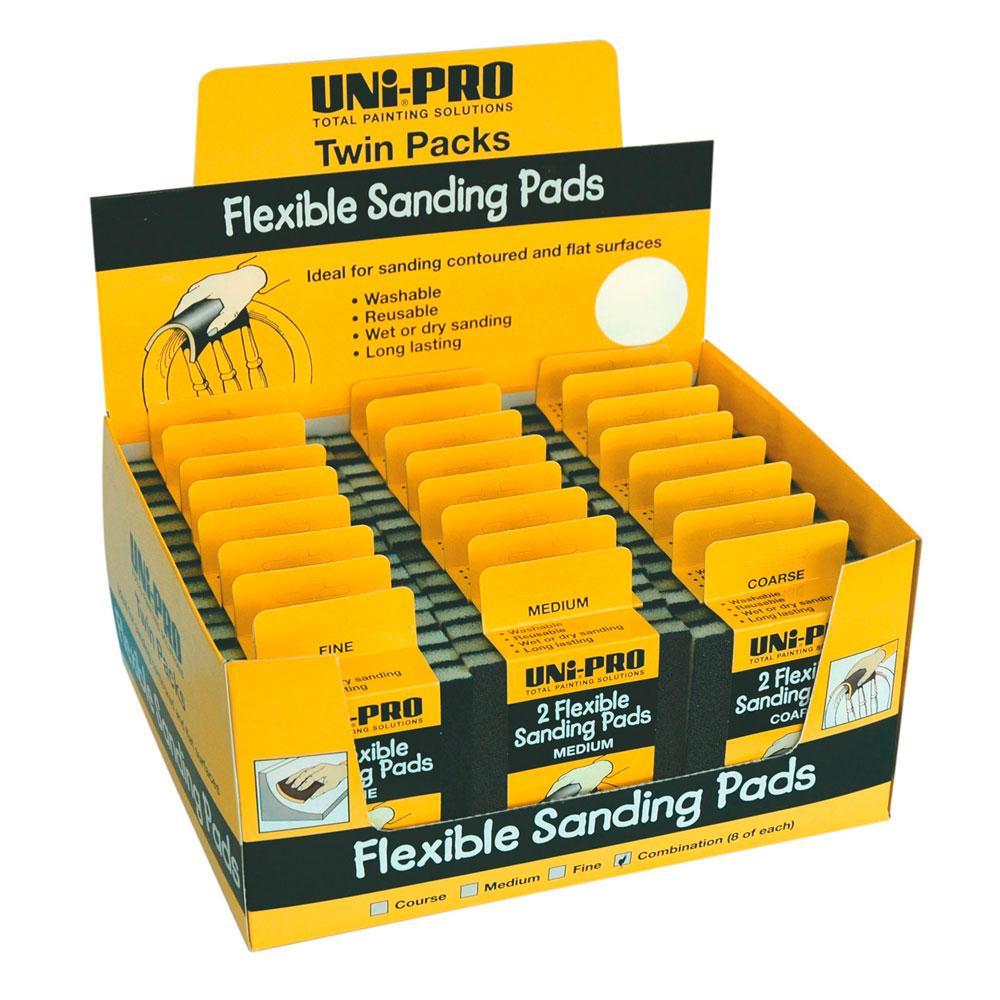 Uni-Pro Flexible Sanding Pads Range