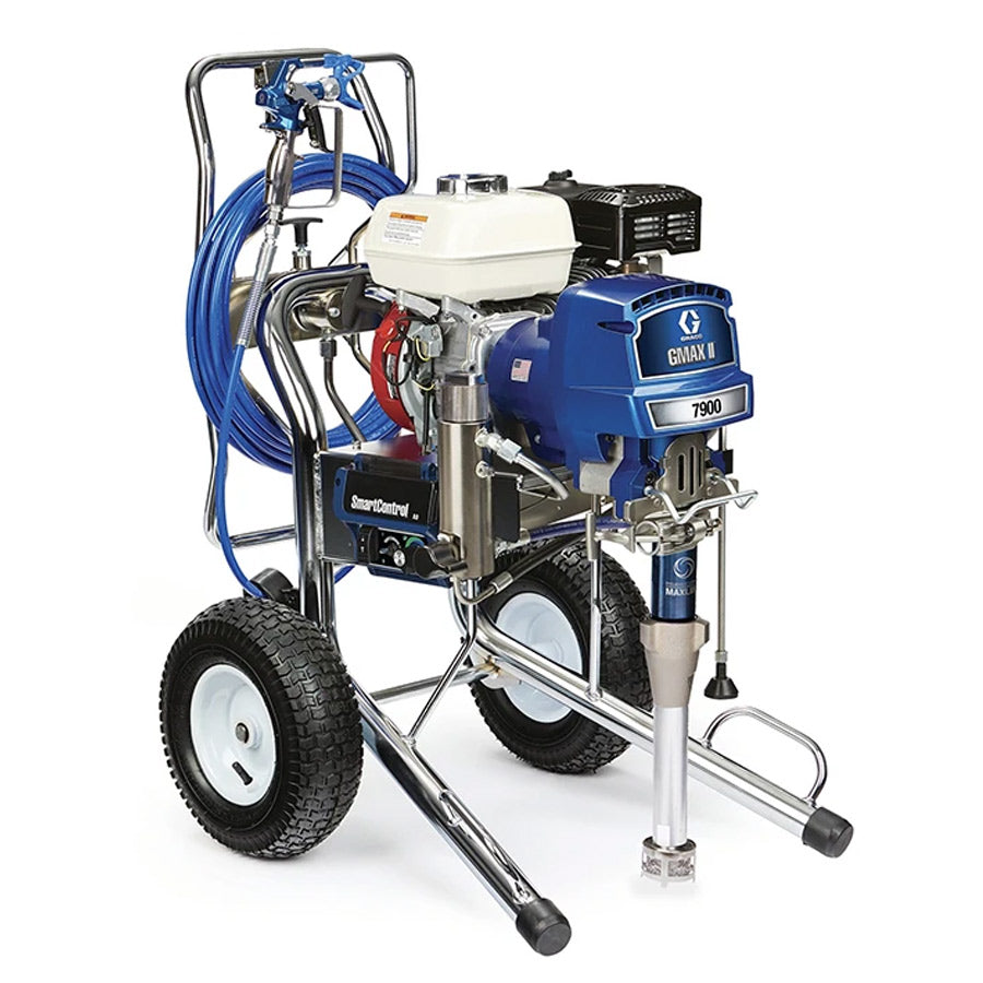 GRACO GMAX II 7900 Airless Paint Spray Package  Petrol Driven Range