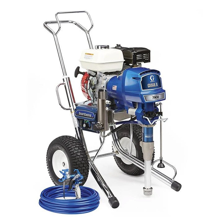 GRACO GMAX II 7900 Airless Paint Spray Package  Petrol Driven Range