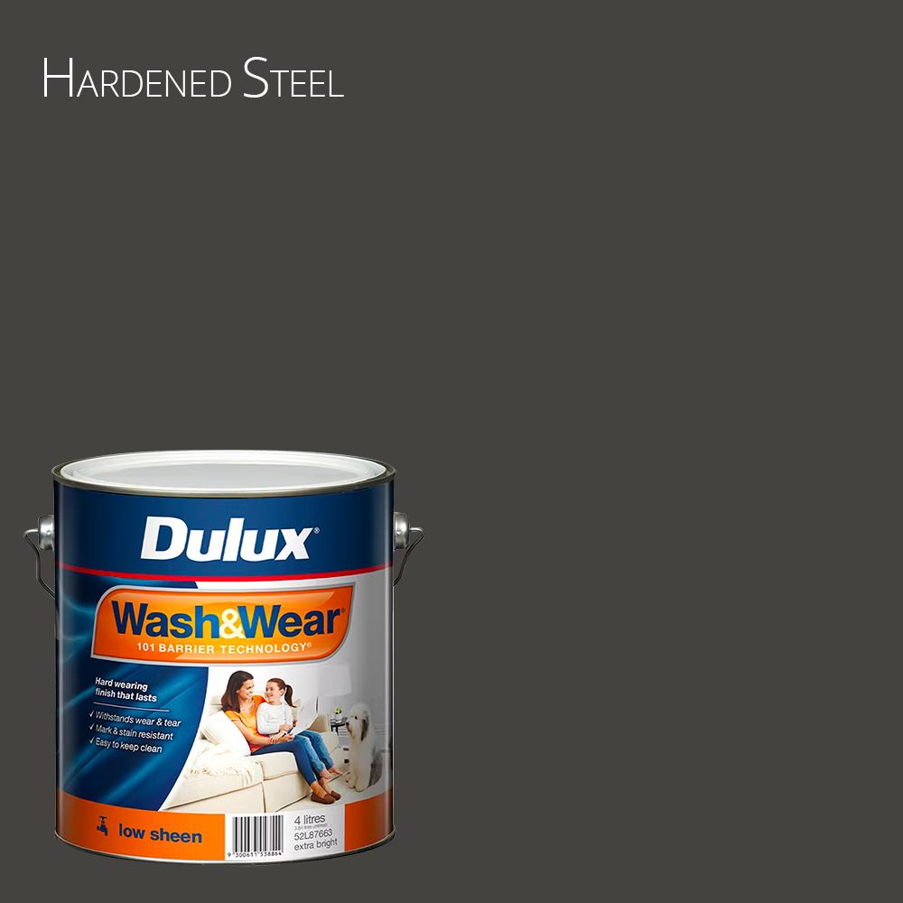 DULUX Wash&Wear Low Sheen Extra Bright 4L