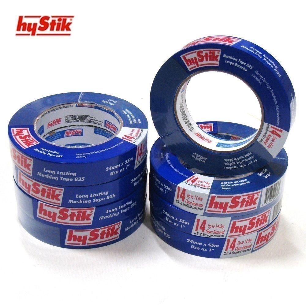 Hystik Blue 14 day Masking Tape 24mm x 55m