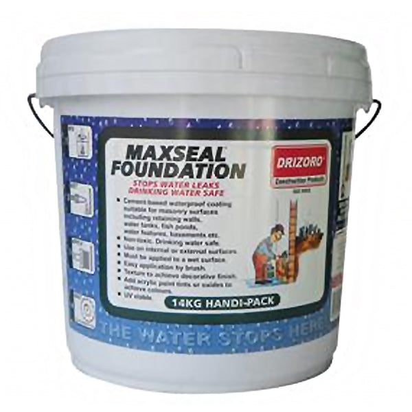 Drizoro MAXSEAL FOUNDATION waterproof coating Kit Brush & Mixer