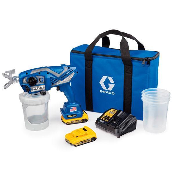 Graco Ultra Cordless Paint Airless Handheld Sprayer with DeWalt 18V XR