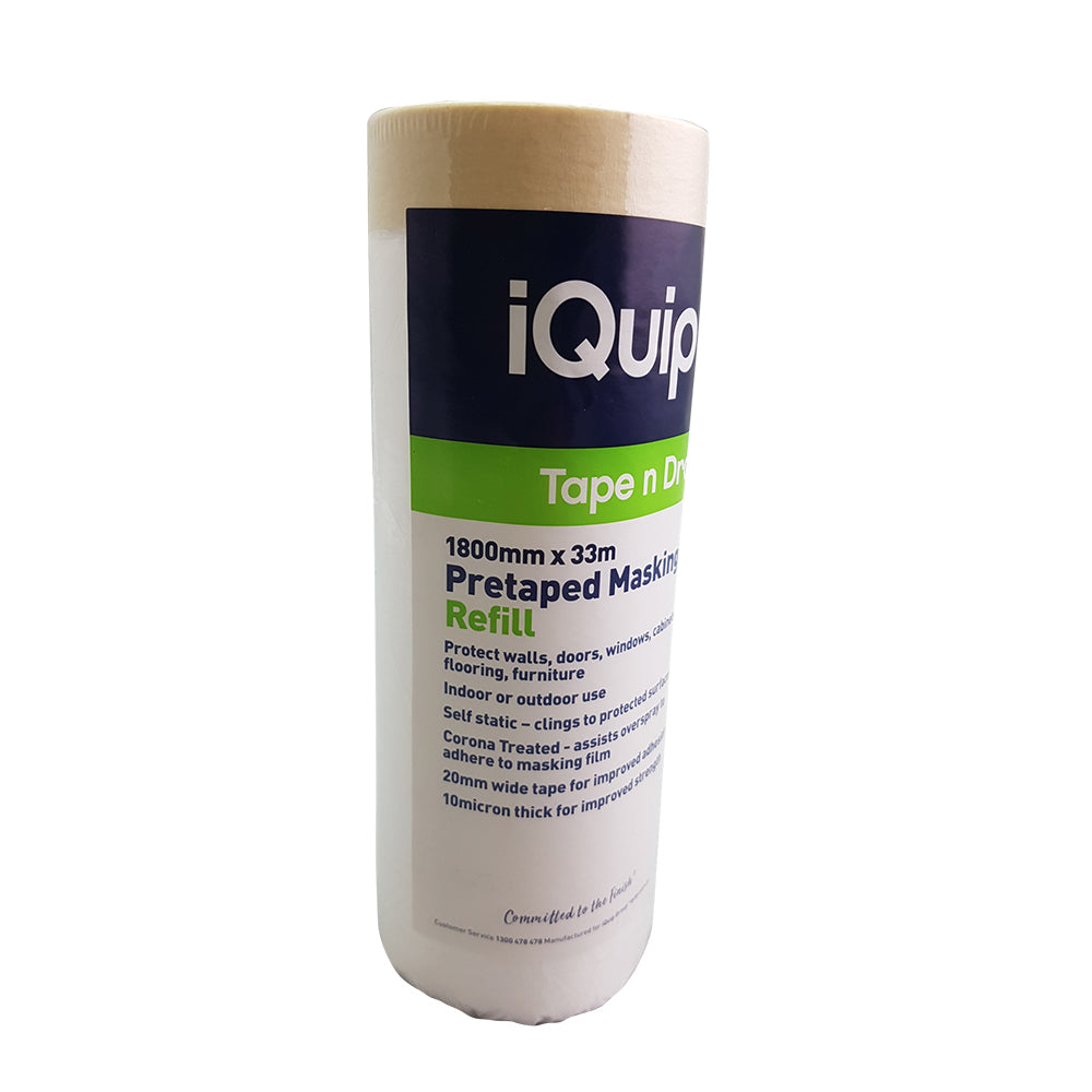 iQuip Pretaped Masking Film Refill