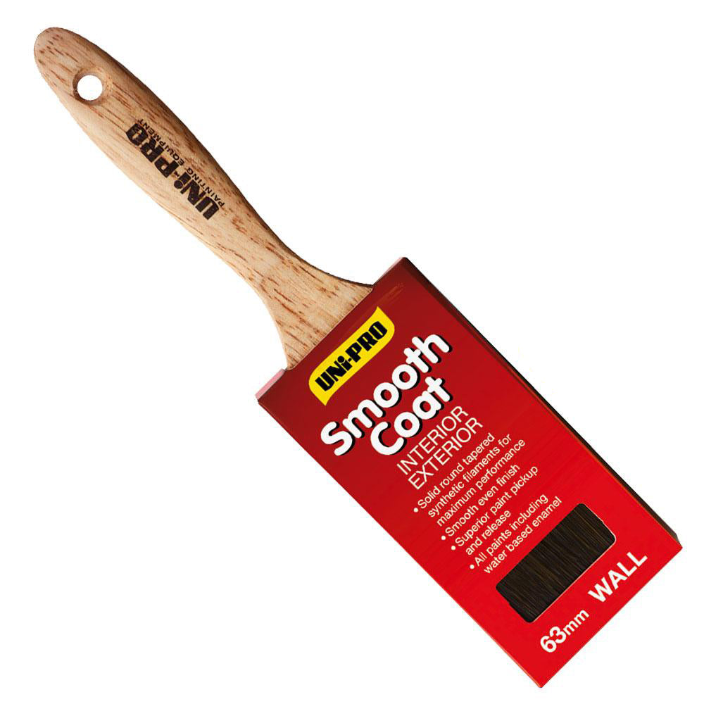 Uni-Pro Smooth Coat Synthetic Paint Wall Brush