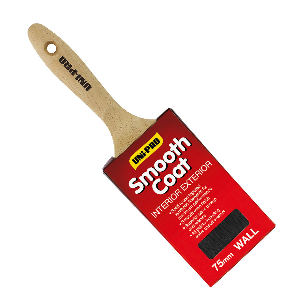 Uni-Pro Smooth Coat Synthetic Paint Wall Brush