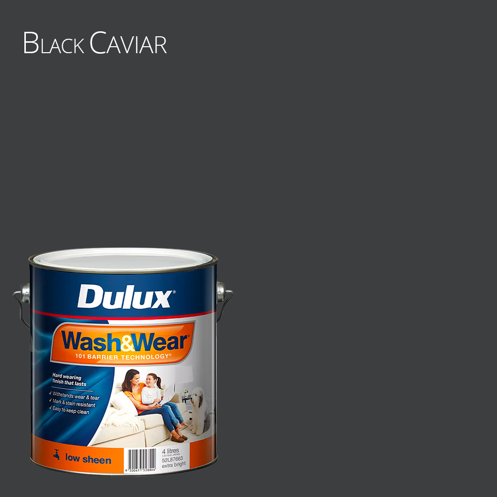 DULUX Wash&Wear Low Sheen Extra Bright 4L