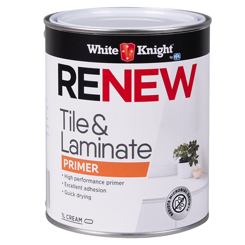 WHITE KNIGHT® Renew Tile And Laminate Primer Paint White Knight